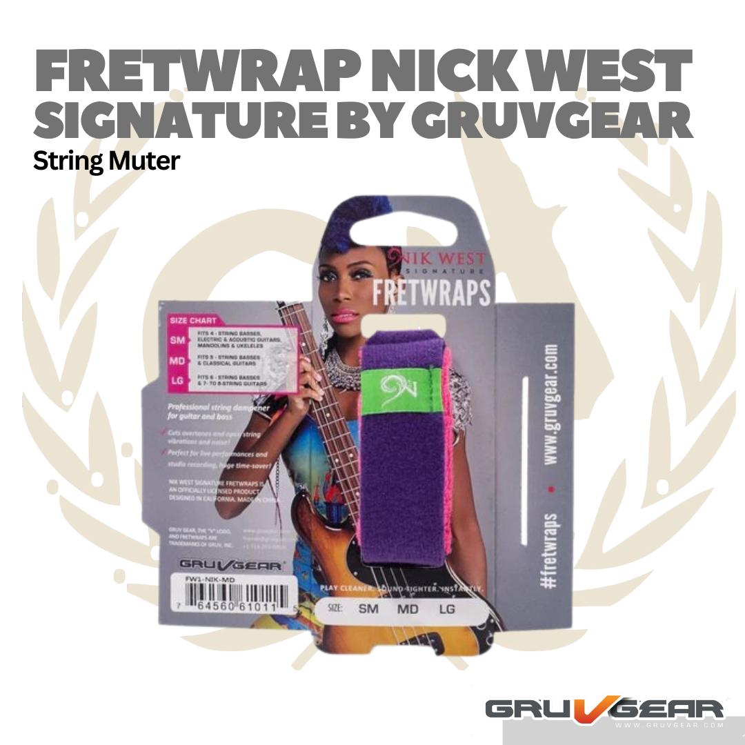 Fretwrap By Gruvgear NIK WEST Signature - String Muter