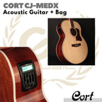 CORT CJ-MEDX Acoustic Electric Guitar | Gitar Akustik Elektrik CJ MEDX