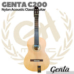 GENTA C200 Nylon Classical Guitar | Gitar Akustik Nilon
