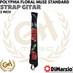 DiMarzio Polyphia Floral Muse Standard 2inch - STRAP GITAR