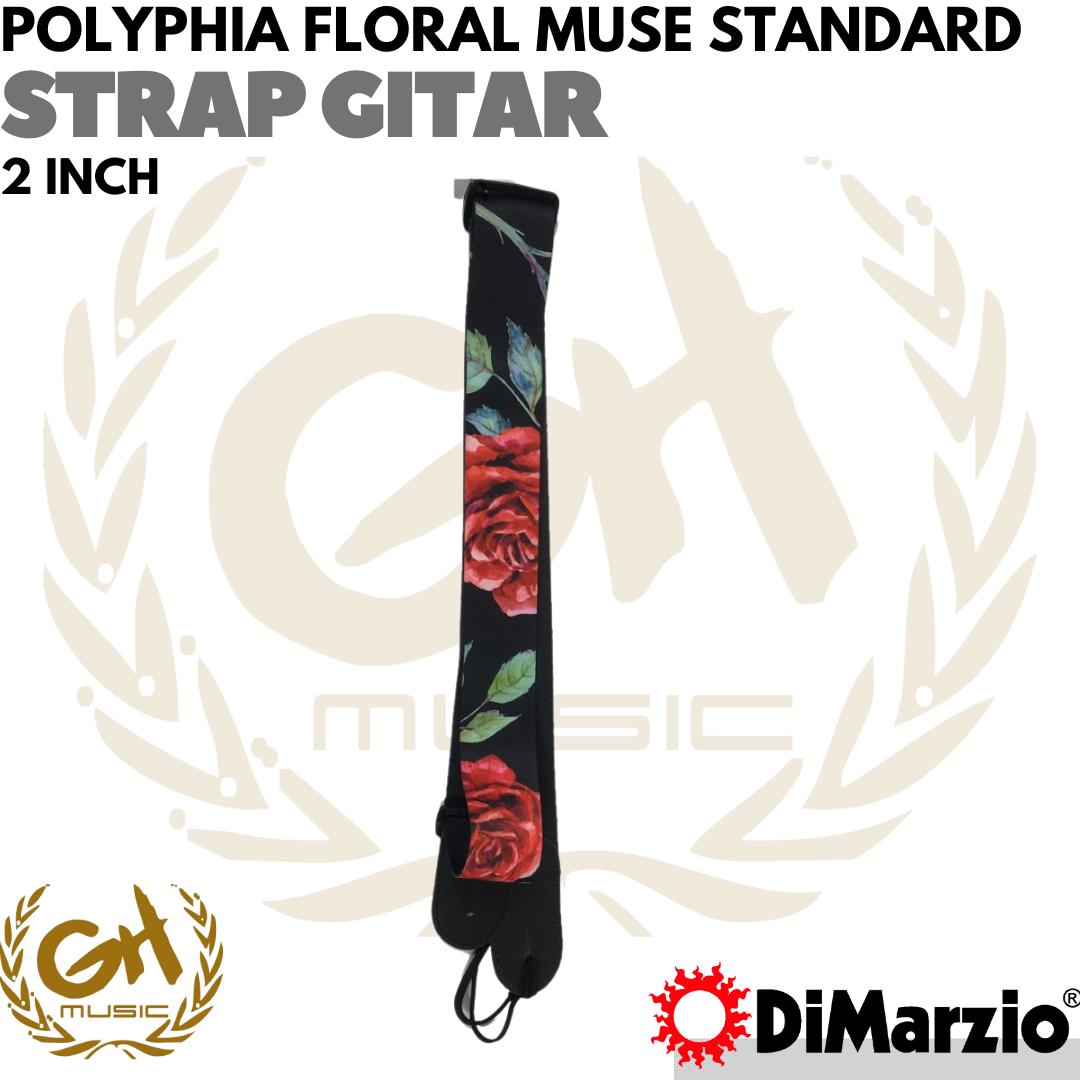 DiMarzio Polyphia Floral Muse Standard 2inch - STRAP GITAR