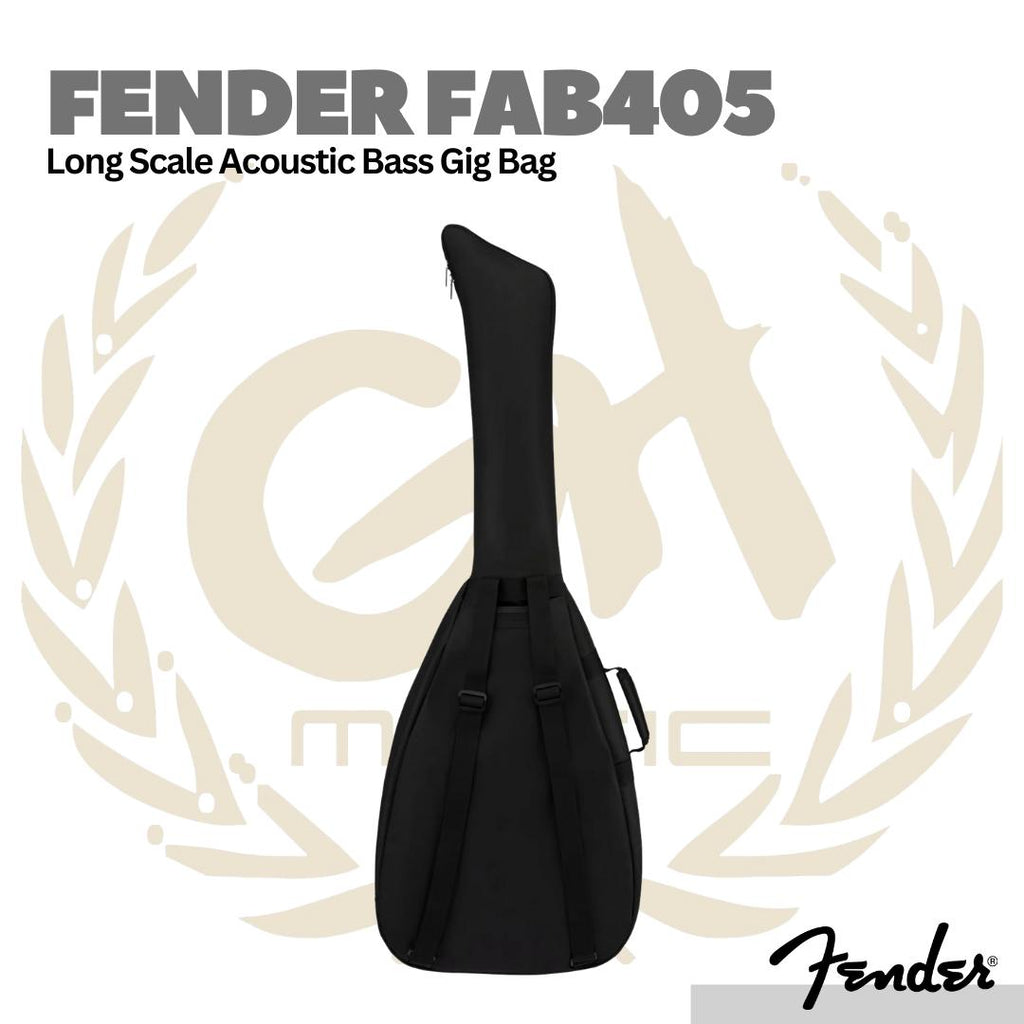 Fender FAB405 Long Scale Acoustic Bass Gig Bag - Tas Case Bass