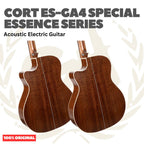 Cort ES-GA4 Special Enssence Series Acoustic Electric Guitar - Gitar Akustik dengan Preamp