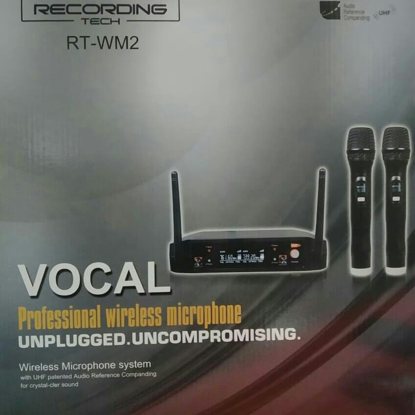 RECORDING TECH RT-WM2 Professional Wireless Microphone
