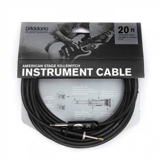 PLANET WAVES AMERICAN STAGE KILL SWITCH CABLE PW-AMSK-20