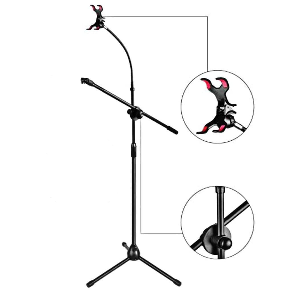 STAND MIC HP BOOM HY1201 - MICROPHONE