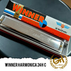 WINNER HARMONICA 24 HOLES C ORIGINAL BY SUZUKI INSTRUMENT