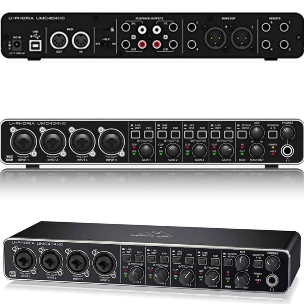 Behringer Souncard U-PHORIA UMC404HD