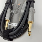 Bespeco TT300 Tintanium Tech Gold Plated Kabel Instrumen 3 Meter