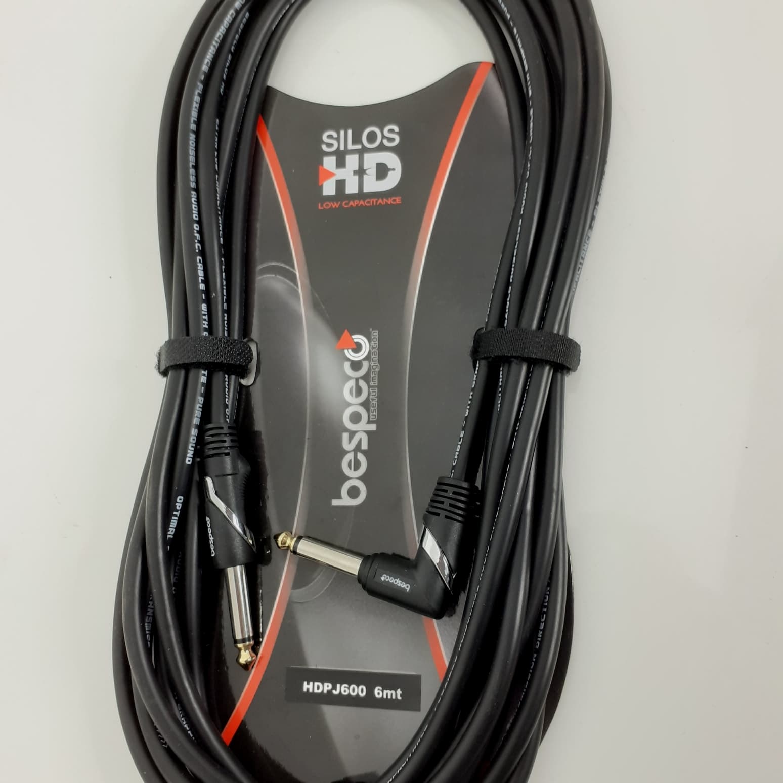 Baspeco HDPJ600 CABLE / KABEL INSTRUMEN Jack Mono L 6,3mm 6meter