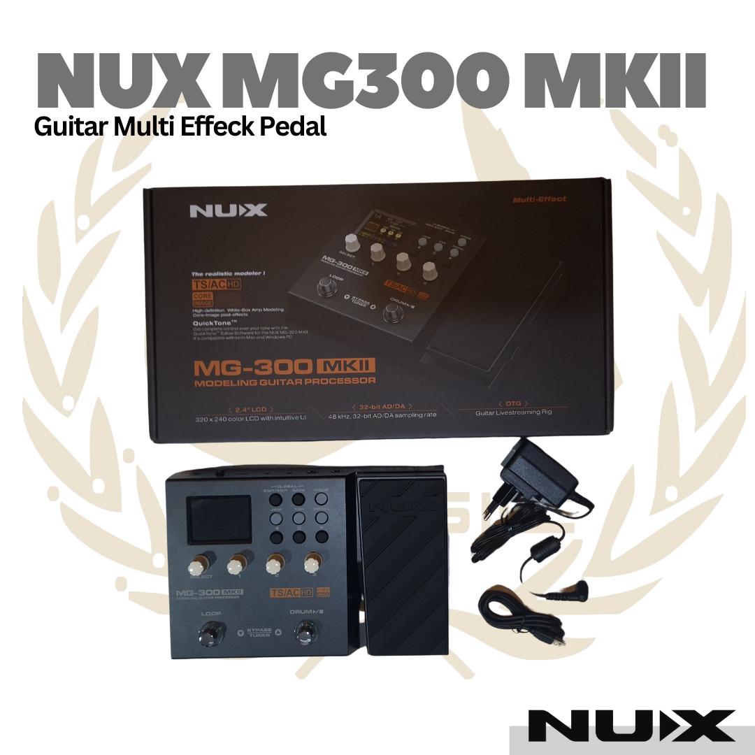 Nux MG300 MKII Guitar Multi Effect Pedal - Efek Gitar