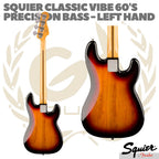 SQUIER PRECISION Classic Vibe 60s Electric Bass Left-Handed | Kidal