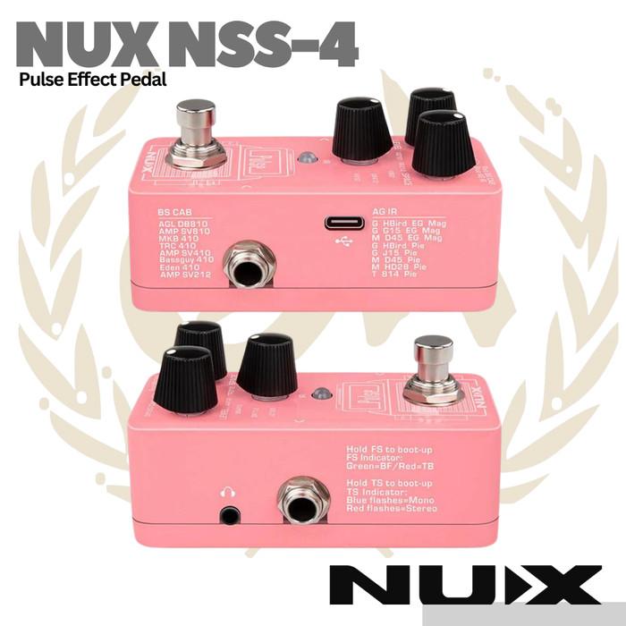 NUX Pulse NSS4 Mini IR Loader Guitar Effect Pedal - Efek GItar NSS-4