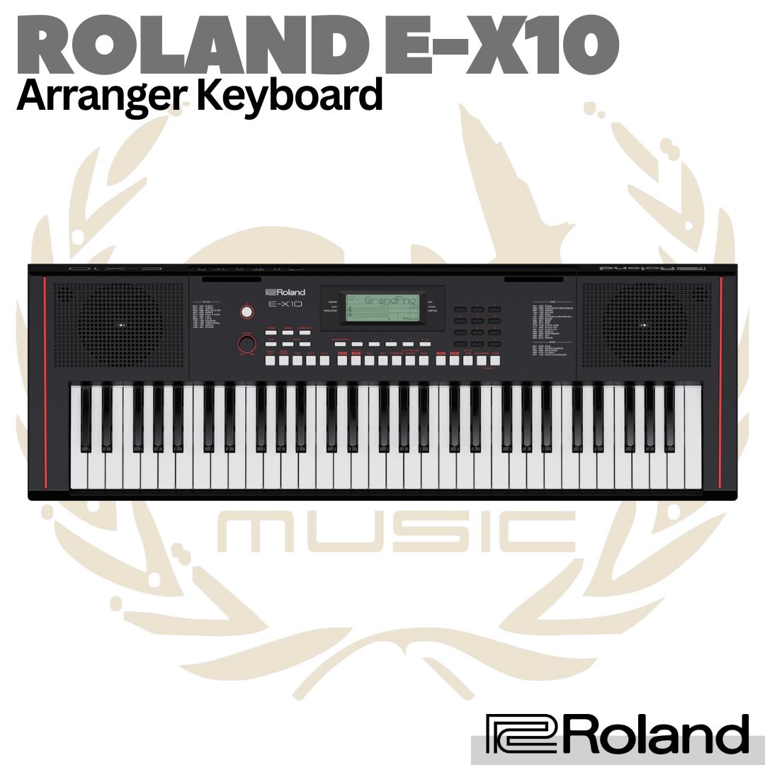 ROLAND E-X10 Arranger Keyboard 61 Keys | Piano EX-10 EX10