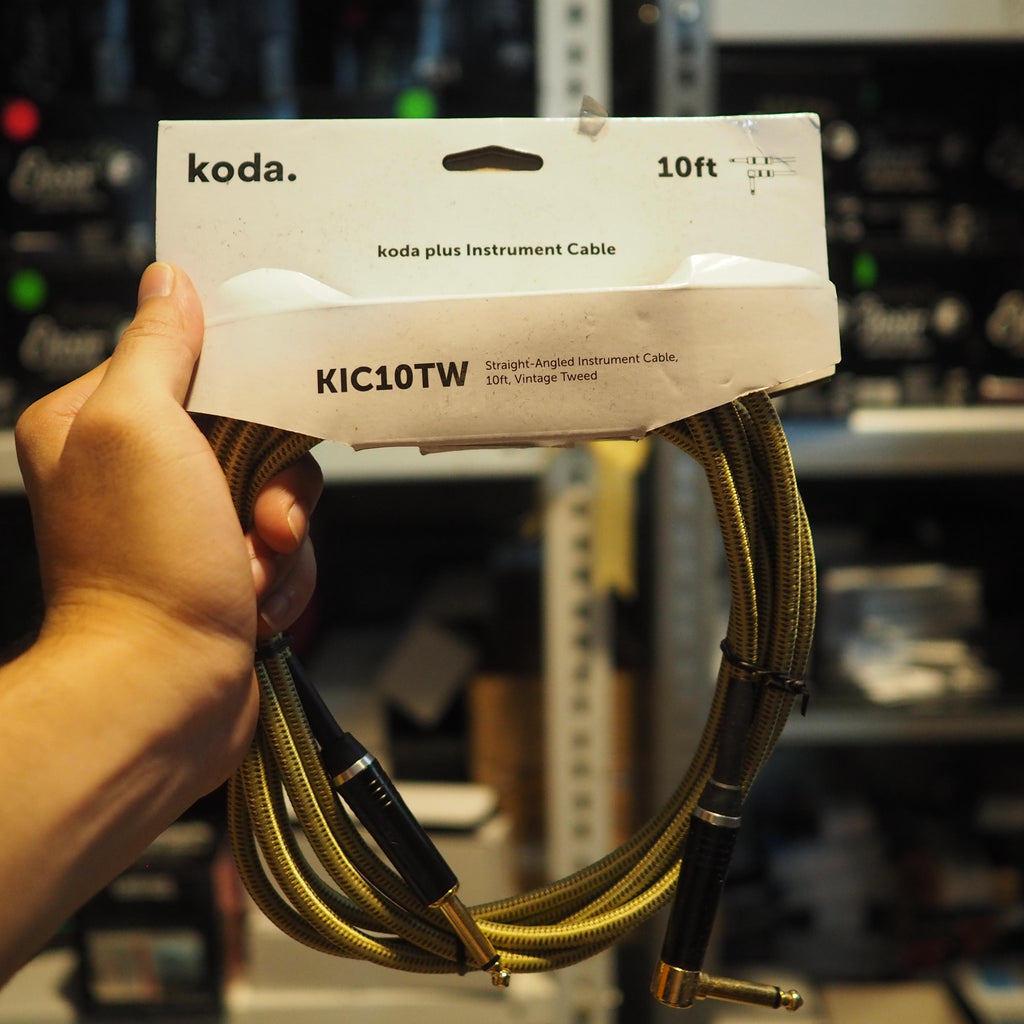 KODA PLUS STRAIGHT - ANGLED | Instrument Cable - Kabel Jack Instrumen