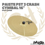 Paiste PST3 16" Crash Cymbal - Drum Cymbal