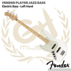 Fender Player Jazz Bass Left-Handed Guitar, Maple FB- Bass Kidal
