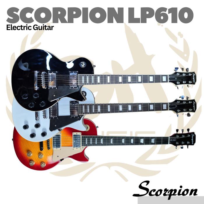 Scorpion LP610 Electric Guitar | Gitar Listrik Elektrik Les Paul LP-610