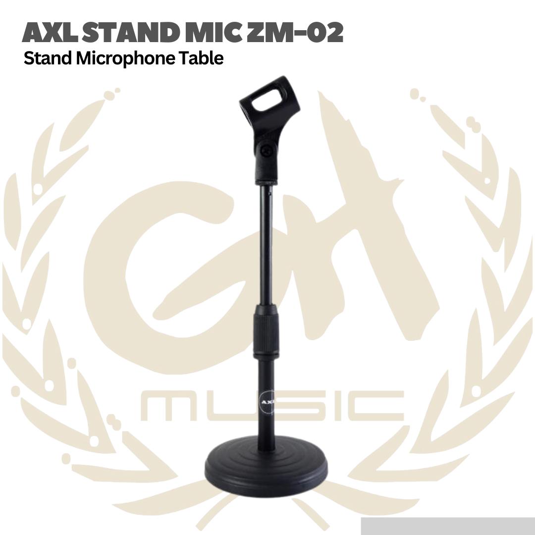 AXL Stand Microphone Table Holder ZM-02 - Stand Mic Meja