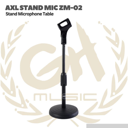 AXL Stand Microphone Table Holder ZM-02 - Stand Mic Meja