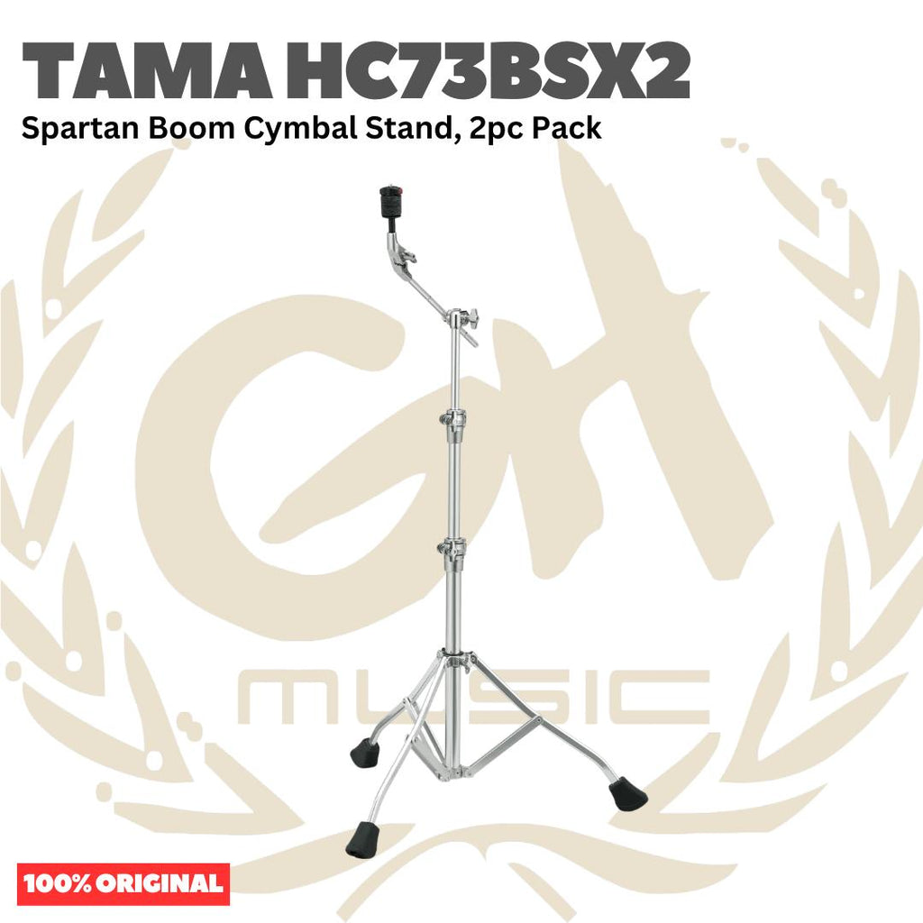 TAMA HC73BSX2 Spartan Boom Cymbal Stand 2pcs - Stand Simbal Drum 1 pasang Original Asli