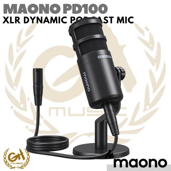MAONO PD100 XLR DYNAMIC PODCAST MICROPHONE | PD 100 DINAMIC MIC