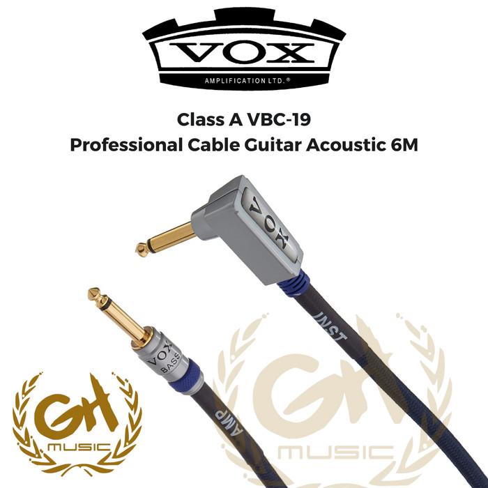 Vox Class A VBC-19 Professional Bass -Guitar Cable 6M