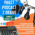 BEHRINGER Q1202USB PLUS MAONO A03, PODCAST 2 ORANG KOMPLIT