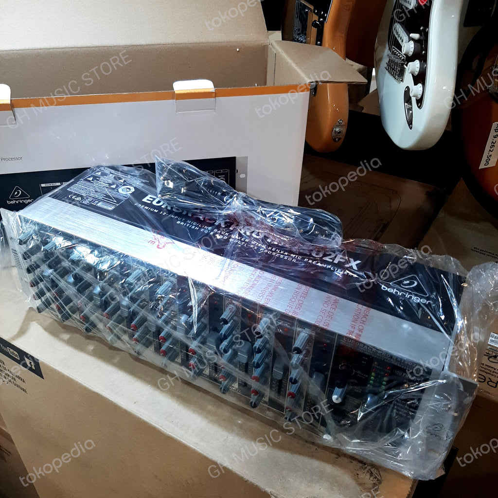 BEHRINGER EURORACK PRO RX1202FX V2 12 Channel | Mixer Multi FX RX1202