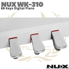 NUX WK310 88 Keys Digital Piano Hammer Action | Keyboard WK-310 - BLACK
