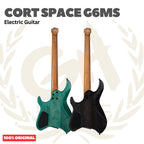Cort Space G6MS Headless Multiscales Electric Guitar w/Bag - Gitar Listrik Elektrik