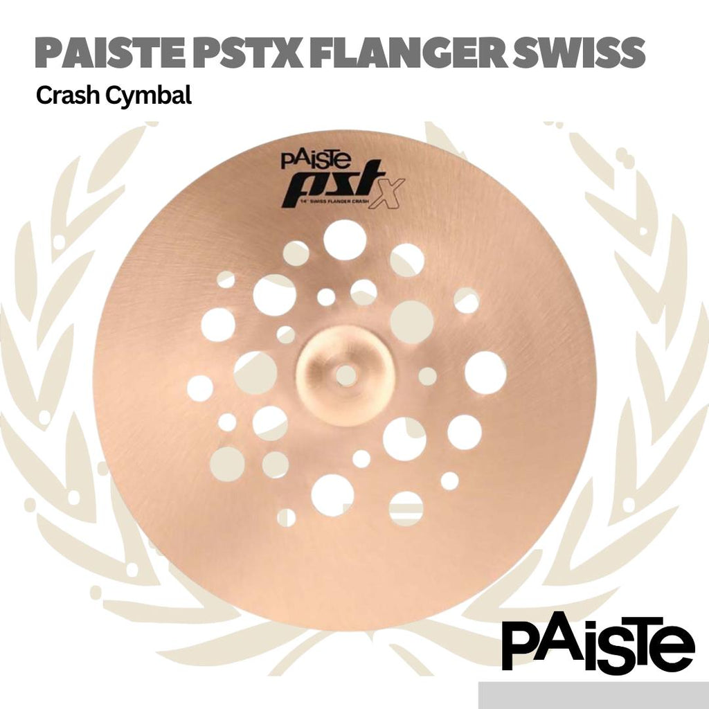 Paiste PSTX Flanger Swiss Crash Cymbal