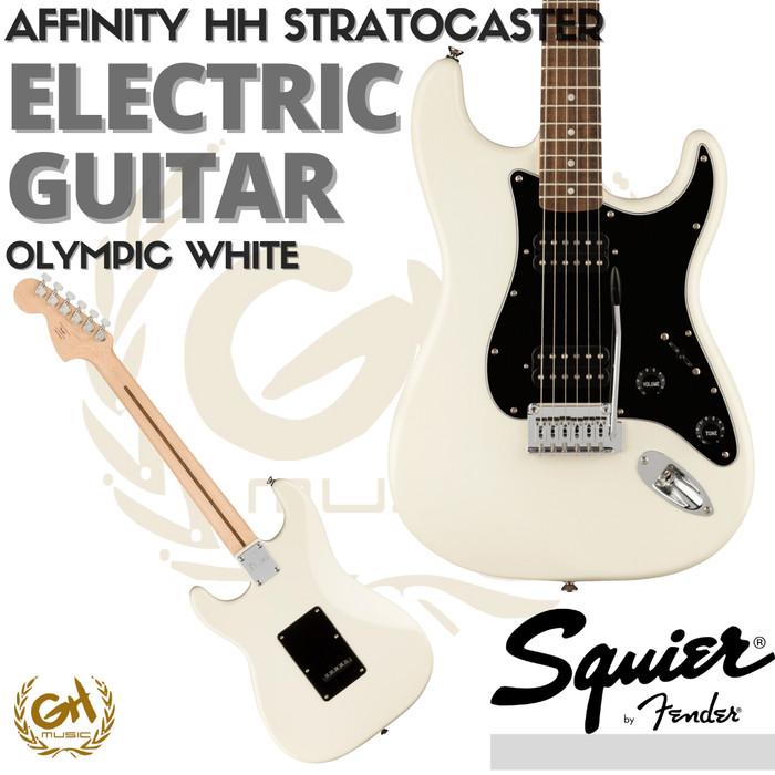Squier Affinity HH Stratocaster Guitar, Laurel FB - Gitar Elektrik