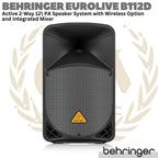 BEHRINGER EUROLIVE B112D Active 2 Way 12" PA Speaker System | Aktif
