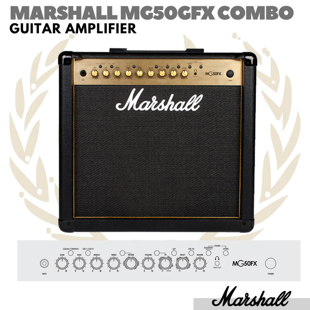 MARSHALL MG50GFX Combo Guitar Amplifier | Ampli Gitar Listrik MG50 FX