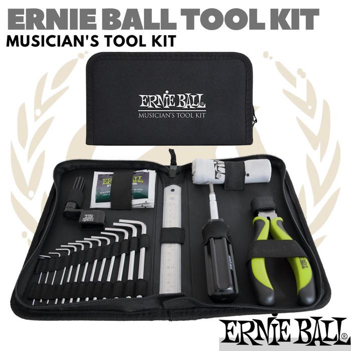 ERNIE BALL Musician's Tool Kit | Perkakas Alat Service Gitar Instrumen