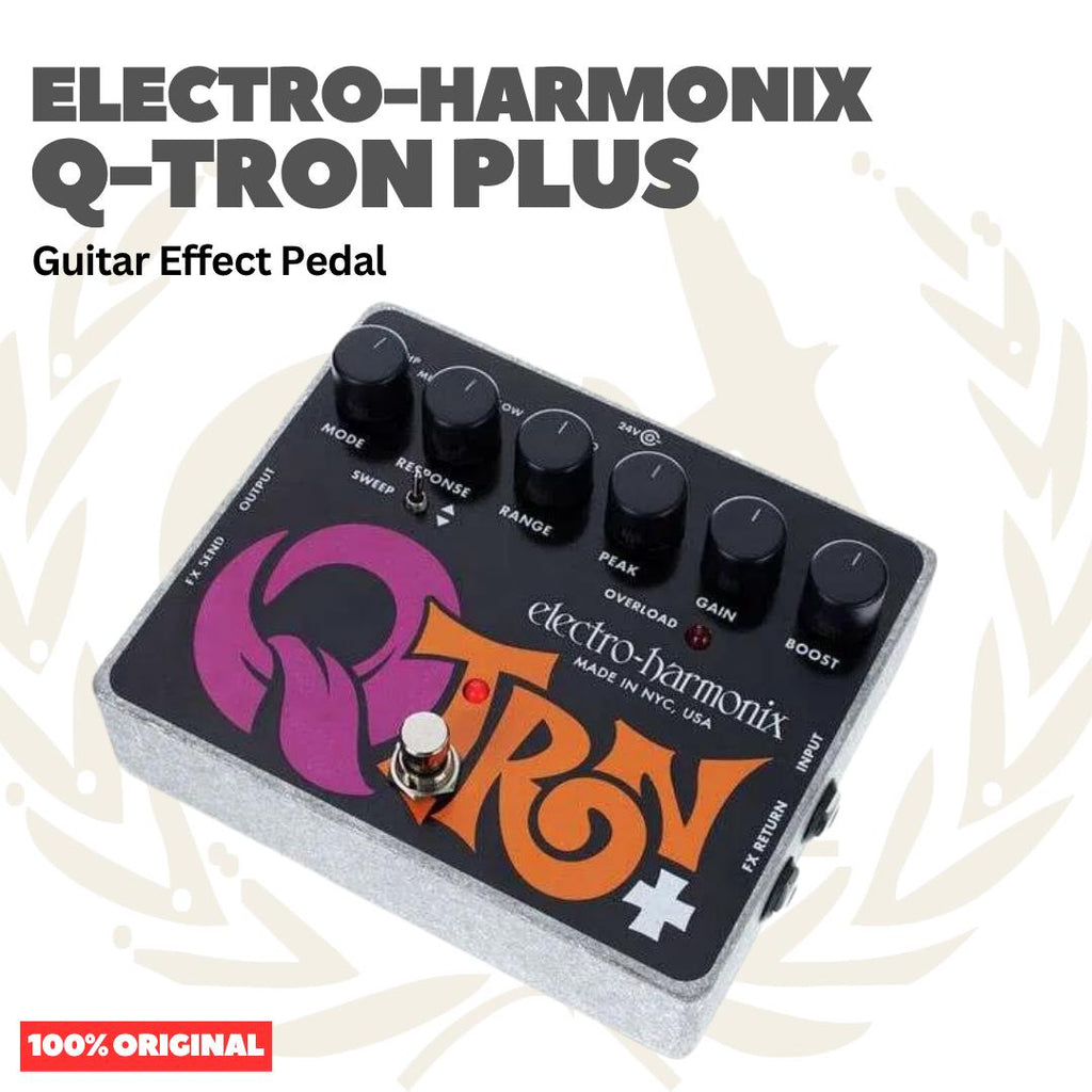 Electro-Harmonix Q-Tron Plus Guitar Effects Pedal - Efek Pedal Gitar