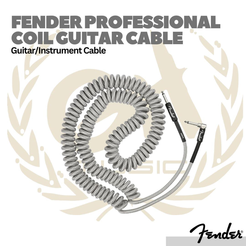 Fender Professional Coil Guitar Cable | Kabel Jack Gitar Instrumen Original