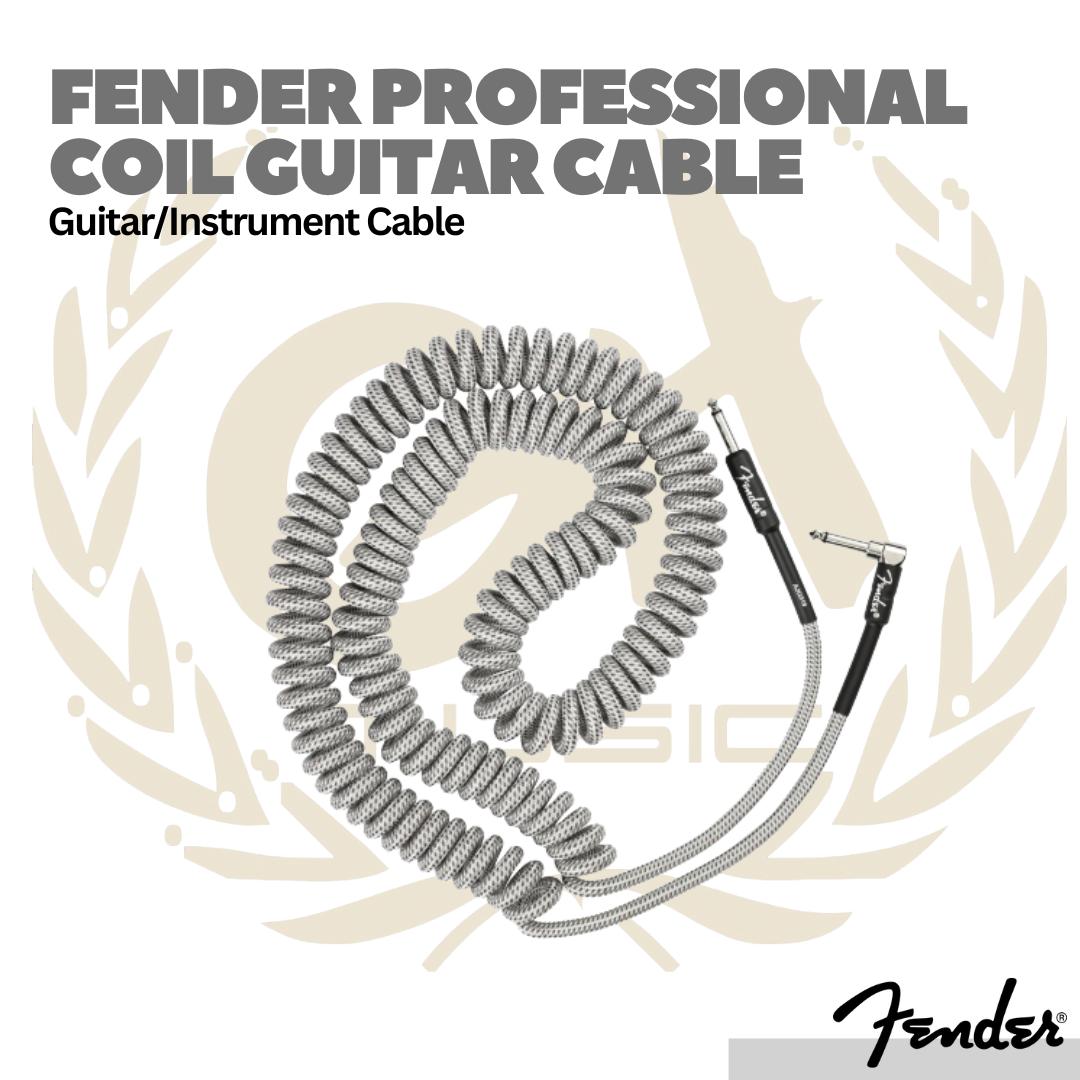 Fender Professional Coil Guitar Cable | Kabel Jack Gitar Instrumen Original