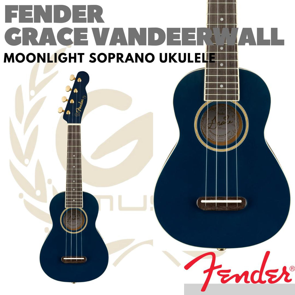 FENDER Grace VanderWaal Moonlight Soprano Ukulele