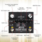 JOYO R-15 PREAMP HOUSE Electric Guitar Effect Pedal - Efek Gitar