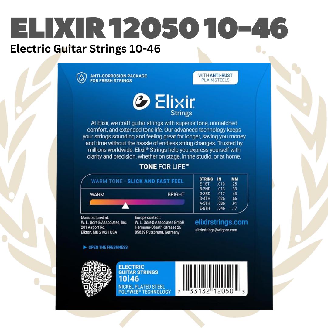 ELIXIR 12050 Polyweb Electric Guitar Strings 10-46 | Senar Gitar