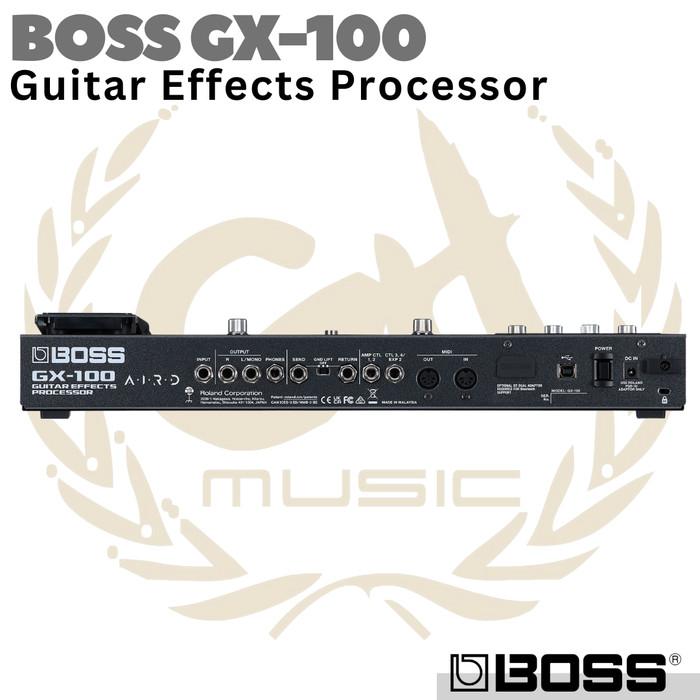 BOSS GX-100 Guitar Effects Processor | Efek Gitar Pedal GX100