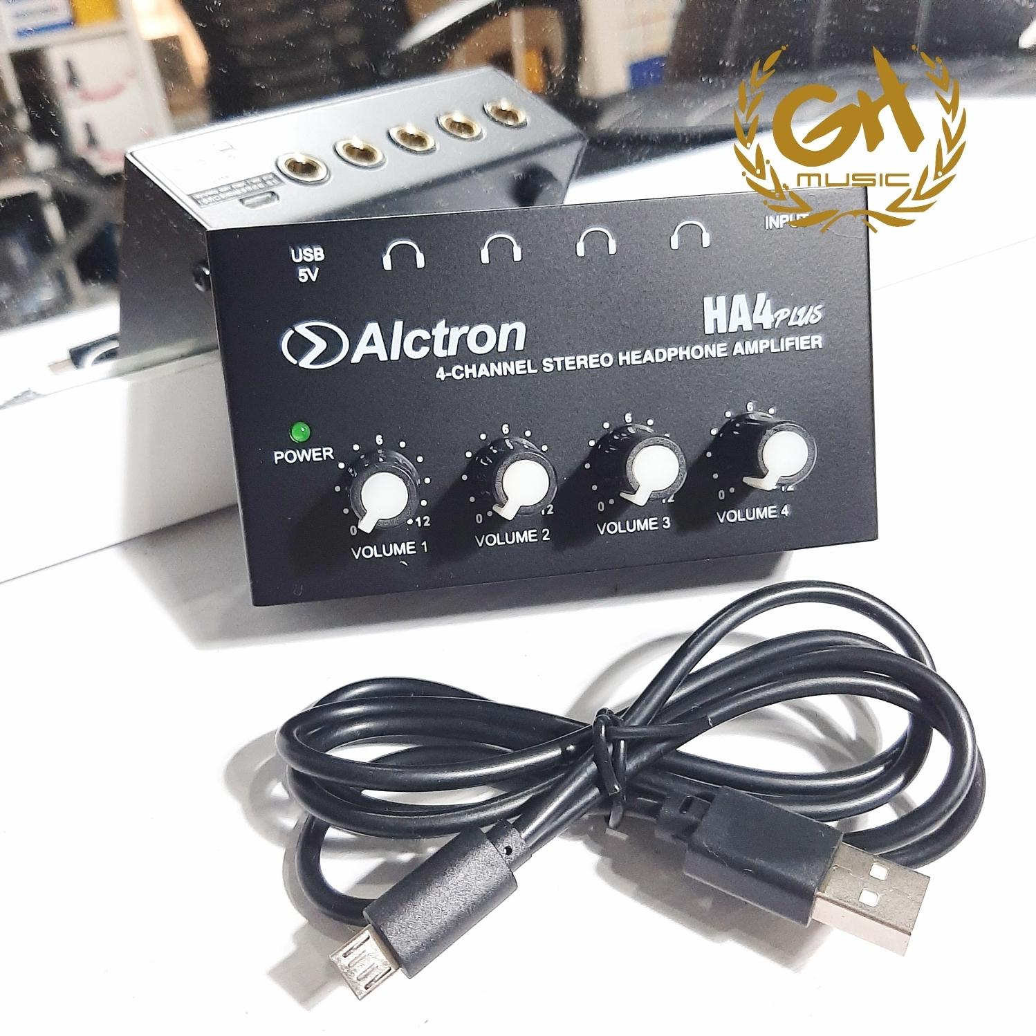 ALCTRON HA4 PLUS HEADPHONE AMPLIFIER