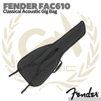 Fender FAC-610 Classical Guitar Gig Bag - Tas Gitar Akustik Klasik