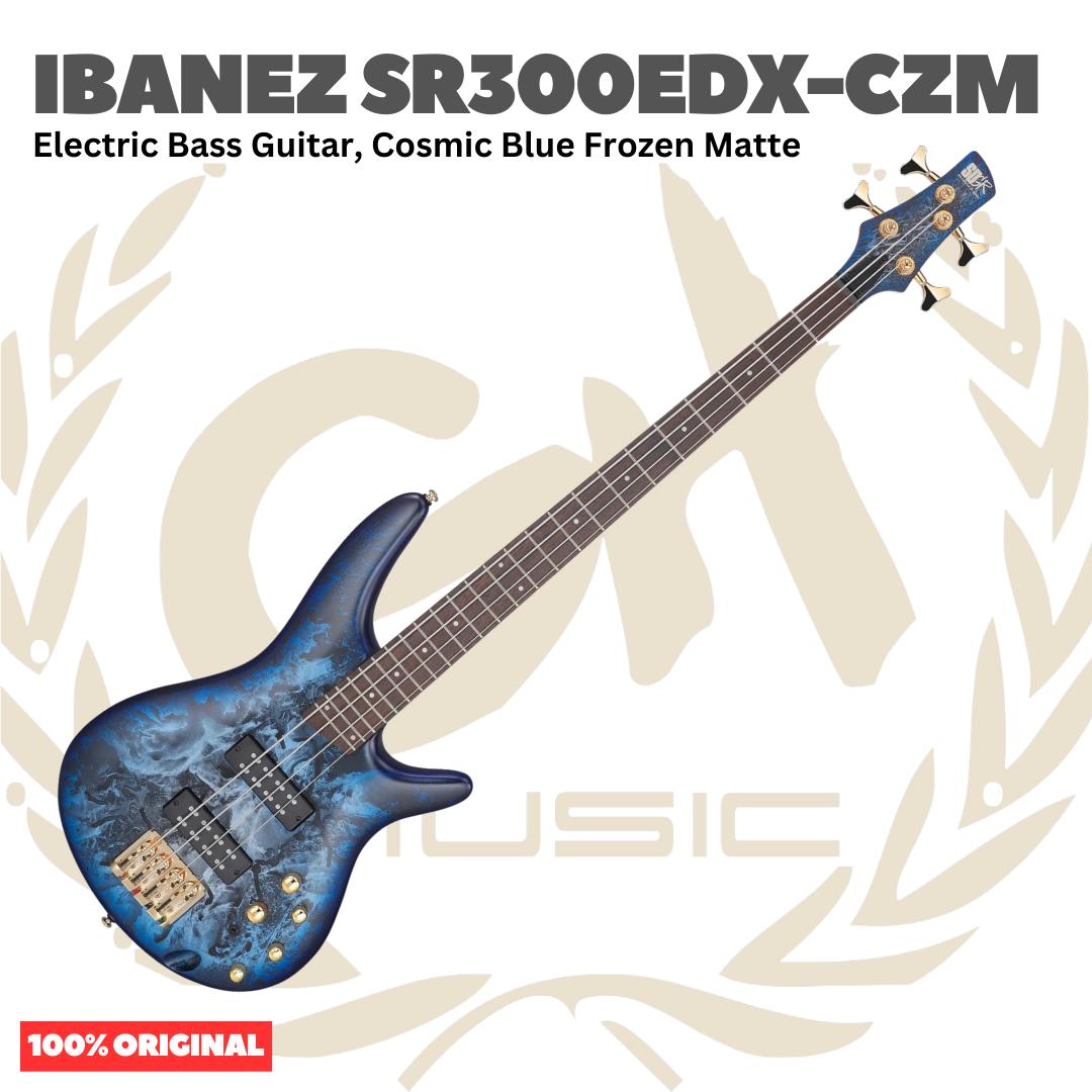 Ibanez SR300EDX Electric Bass Guitar - Bass Listrik Elektrik Original Asli
