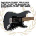 SQUIER AFFINITY SERIES HH STRATOCASTER ELECTRIC GUITAR - GITAR LISTRIK ELEKTRIK ORIGINAL