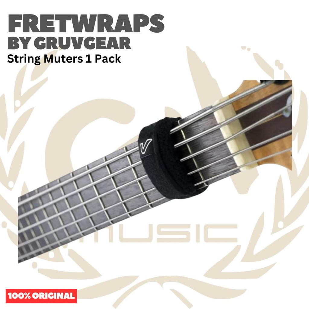 Fretwraps By Gruvgear String Muters 1 Pack - String Muter | FW-1PK-LG