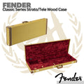 Fender Classic Series Stratocaster/Telecaster Guitar Wood Case - Tweed