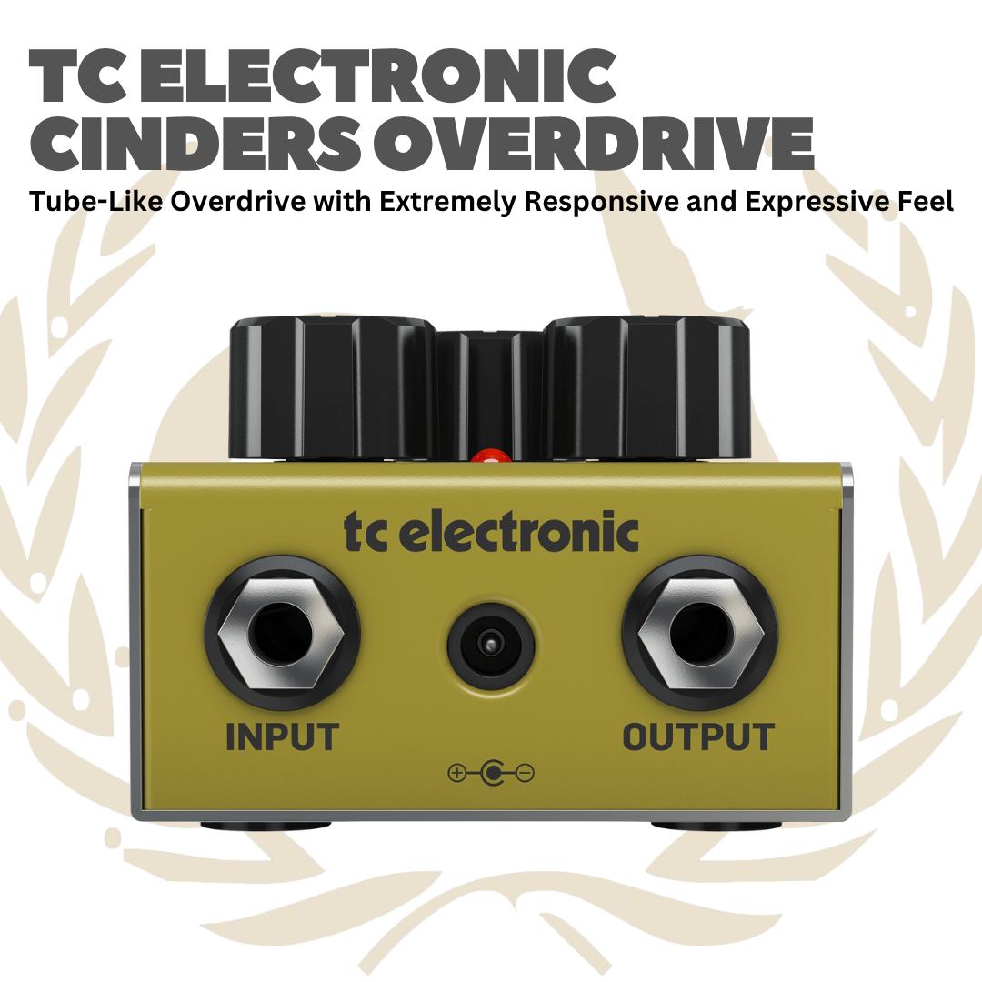 TC Electronic Cinders Overdrive - Efek Gitar Bass Pedal